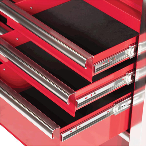 PRC4211 Pro Series Roller Cabinet, 11 Drawers, 42" W x 18" D x Red Infinity Industrial Services Inc.