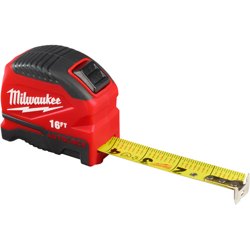 Auto-Lock Tape Measure, 1" x 16' Infinity Industrial Services Inc.