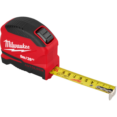 Auto-Lock Tape Measure, 1" x 26' Infinity Industrial Services Inc.