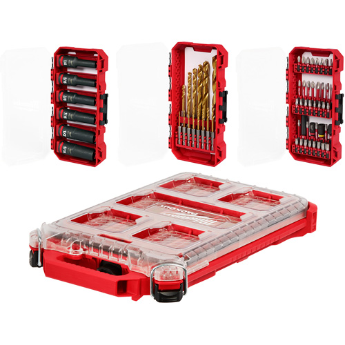 Ensemble de perceuse &agrave; chocs, tournevis Shockwave & attache Packout Infinity Industrial Services Inc.