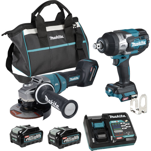 XGT Brushless 2-Tool Combo Kit, Lithium-Ion, 40 V Infinity Industrial Services Inc.