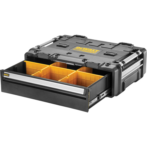 TOUGHSYSTEM&reg; 2.0 DXL Drawer, 30" x 21-13/20" x 9-17/20", Black/Yellow Infinity Industrial Services Inc.