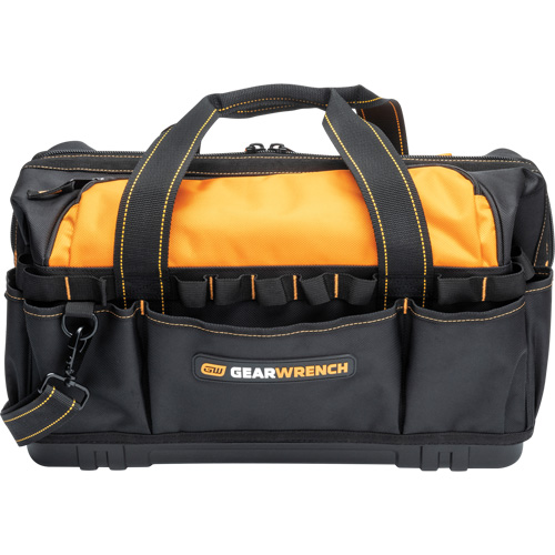 Sac &agrave; outils de 20" pour les professionnels, Nylon, 33 pochettes, Noir/Orange Infinity Industrial Services Inc.