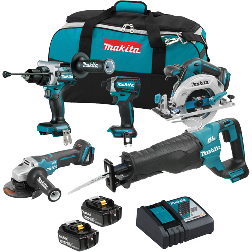 Ensemble de 5 outils sans balai 18V LXT, Lithium-ion, 18 V Infinity Industrial Services Inc.