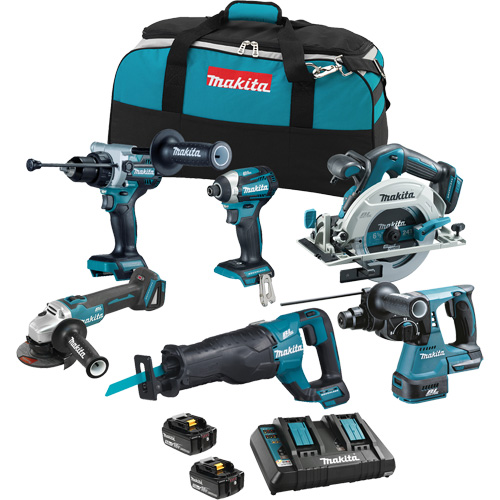 LXT Brushless 6 Tool Combo Kit, Lithium-Ion, 18 V Infinity Industrial Services Inc.