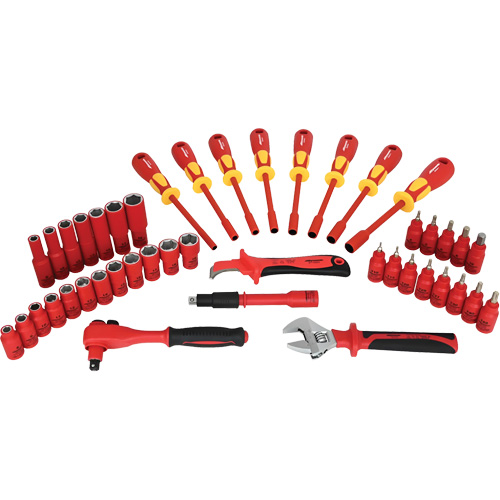 Insulated Socket & Tool Set, 44 Pcs Infinity Industrial Services Inc.