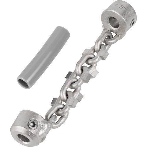 1-1/4" - 1-1/2" Standard Chain Knocker for 1/4" Chain Snake Cable Infinity Industrial Services Inc.