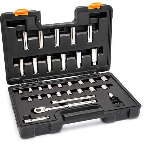 3/8” Drive 72-Tooth, 12-Point Drive Mechanics Tool Set Infinity Industrial Services Inc.