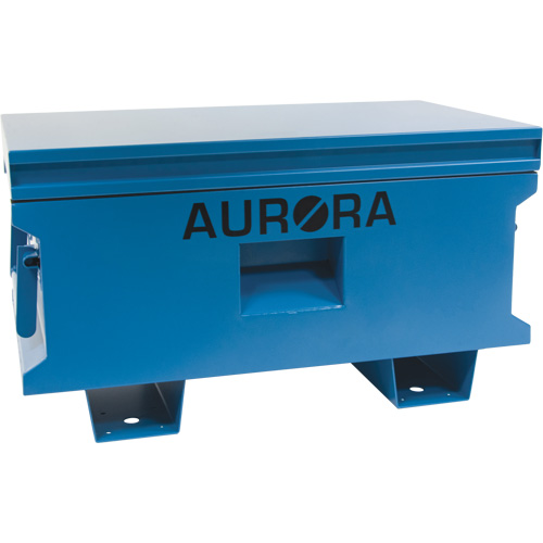 Jobsite Tool Box, 33" x 20-3/10" x 18-3/10", Steel, Blue Infinity Industrial Services Inc.