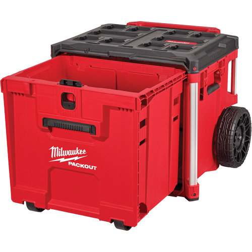 PACKOUT Rolling Drawer Tool Box, 19" x 24" x 20", Black/Red Infinity Industrial Services Inc.