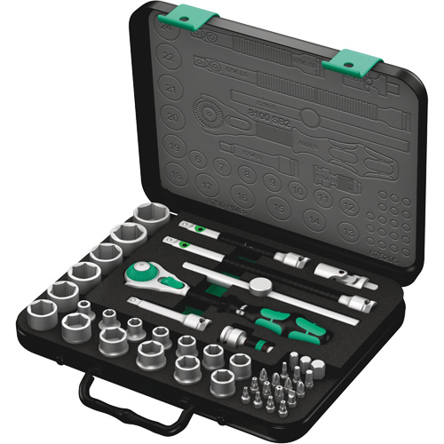Jeu de cliquets rapides Zyklop 8100 SB 2, 43 Mcx, Prise de 3/8" Infinity Industrial Services Inc.