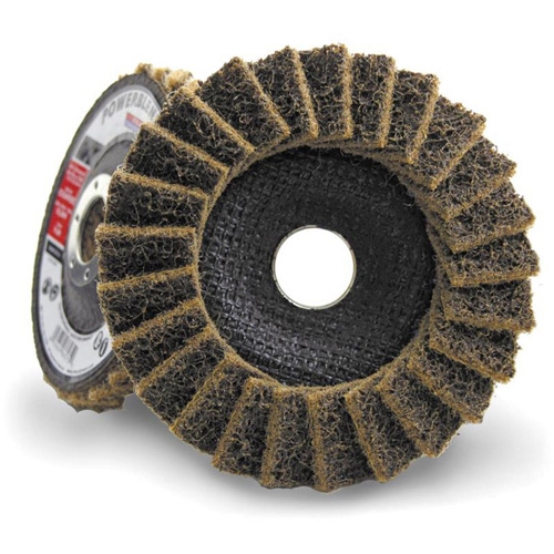 POWERBLEND SCD Surface Conditioning Flap Disc, 4-1/2" x 7/8", Type 29, Coarse Grit Infinity Industrial Services Inc.