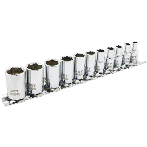 Jeu de douilles m&eacute;triques &agrave; 6 pans SS1411M-6, 11 Mcx, Prise de 1/4" Infinity Industrial Services Inc.