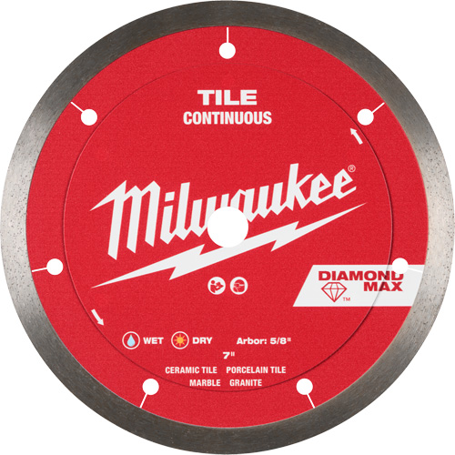 Lame diamant&eacute;e continue pour tuile DIAMOND MAX Infinity Industrial Services Inc.