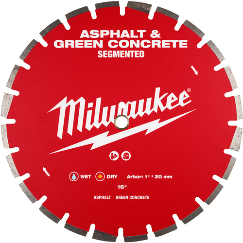 Asphalt & Green Concrete Segmented Diamond Blade Infinity Industrial Services Inc.