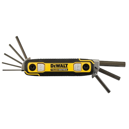 TOUGHSERIES Folding Locking Hex Key, 8 Pcs., Metric Infinity Industrial Services Inc.