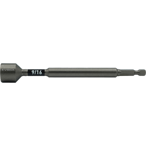 Impactech&reg; Nut Driver, 9/16" Tip, 1/4" Drive, 6" L, Magnetic Infinity Industrial Services Inc.