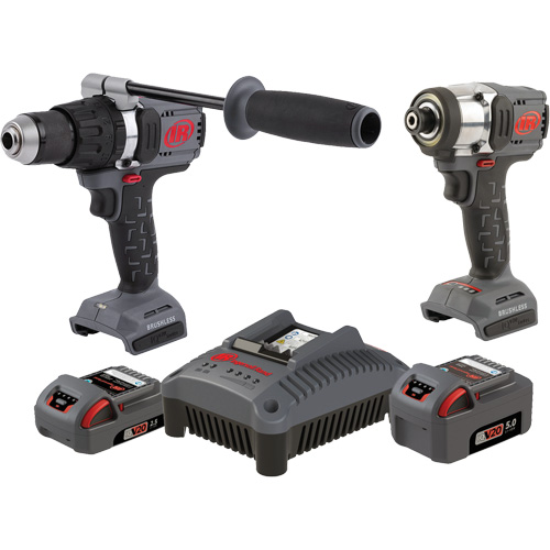 Hammer Drill & Impact Driver Combo Tool Kit, Lithium-Ion, 20 V Infinity Industrial Services Inc.