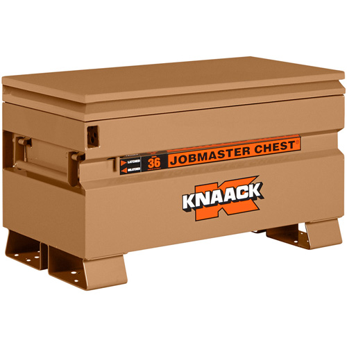 Model 36 Jobsite Chest with Padlock, 36" x 19" x 21-1/2", Steel, Tan Infinity Industrial Services Inc.