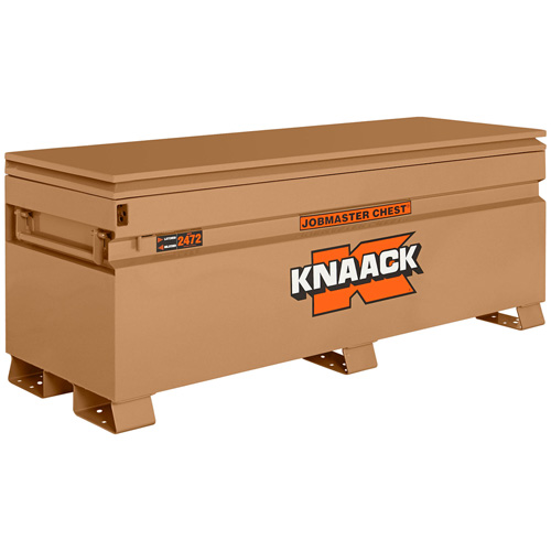 Model 2472 Jobsite Chest with Padlock, 72" x 24" x 28-1/4", Steel, Tan Infinity Industrial Services Inc.