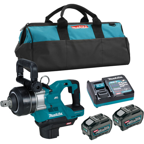 40Vmax XGT Brushless Short Anvil Impact Wrench Kit, 40 V, 1" Socket Infinity Industrial Services Inc.