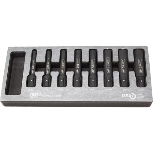 SAE Bit Impact Socket Set, Hex, 8 Pcs Infinity Industrial Services Inc.