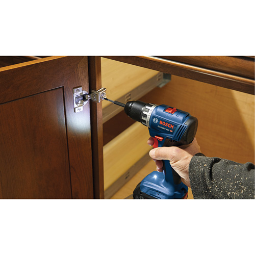 Compact Brushless Drill/Driver Kit, Lithium-Ion, 18 V, 1/2" Chuck, 400 in-lbs. Torque Infinity Industrial Services Inc.