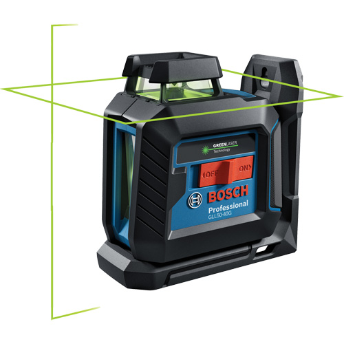 Laser &agrave; lignes crois&eacute;es 360° auto-nivelant &agrave; faisceau vert Infinity Industrial Services Inc.