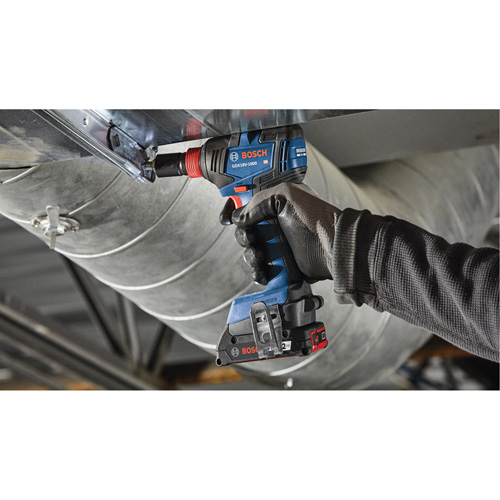 Ensemble visseuse/cl&eacute; &agrave; chocs 2-en-1 pour embouts et douilles, 1/2", 1800 lb-po Couple max., 18 V, Lithium-ion Infinity Industrial Services Inc.