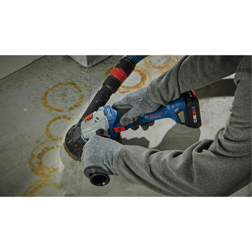 Brushless Angle Grinder with Slide Switch, 4-1/2" Wheel, 18 V Infinity Industrial Services Inc.