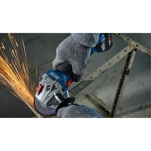 Brushless Angle Grinder with Slide Switch, 4-1/2" Wheel, 18 V Infinity Industrial Services Inc.