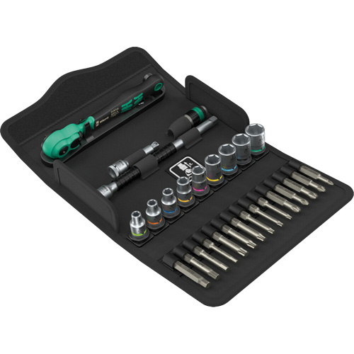 Jeu de cl&eacute; &agrave; cliquet SA 14 Zyklop Comfort avec levier dinversion, 28 Mcx, Prise de 1/4" Infinity Industrial Services Inc.