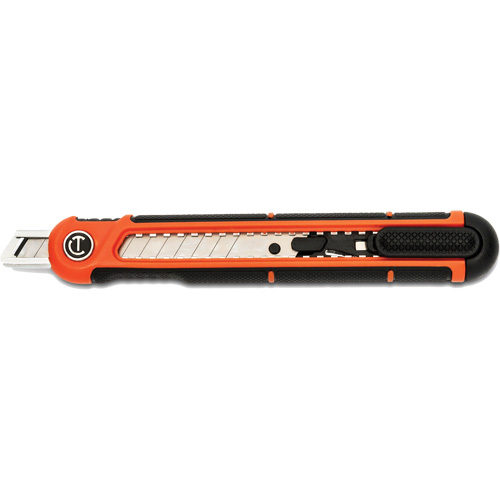 9mm Snap Off Blade Retractable Knife, Steel, Plastic Handle Infinity Industrial Services Inc.