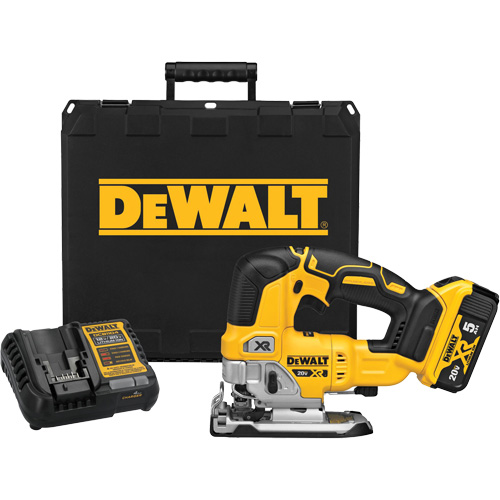 XR&reg; Cordless Jig Saw Kit, 20 V, Lithium-Ion, 3200 SPM, 1" Stroke Length Infinity Industrial Services Inc.
