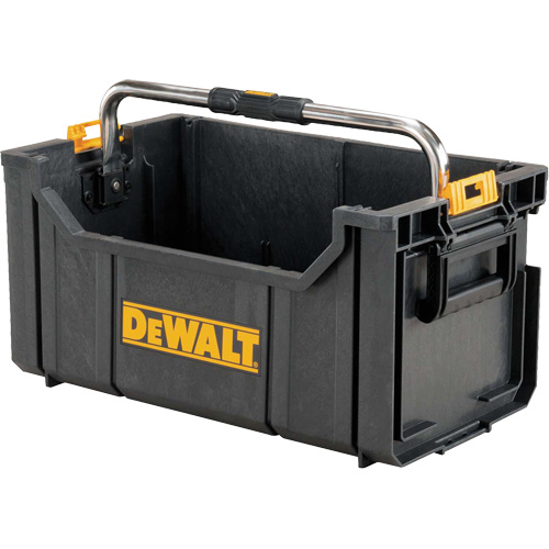 ToughSystem&reg; Tote with Carrying Handle, 12-1/2" W x 21-9/10" D x 21-9/10" H, Black Infinity Industrial Services Inc.