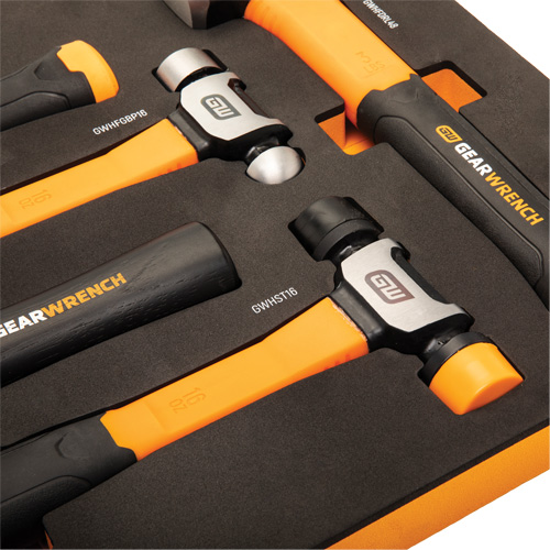 Mixed Hammer Set in Foam Storage Tray, 5 Pieces Infinity Industrial Services Inc.