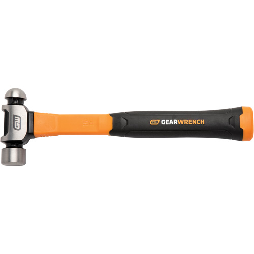 Marteau &agrave; panne ronde, Poids de la t&ecirc;te 16 oz, Face Ordinaire/Poli, Prise Fibre de verre Infinity Industrial Services Inc.