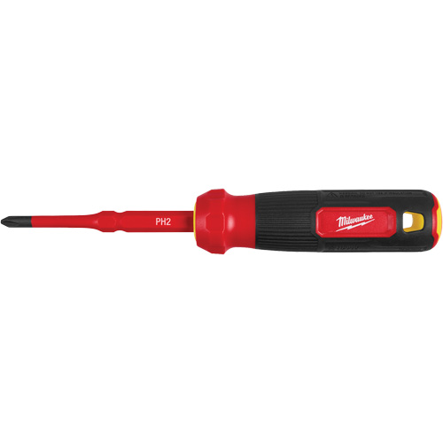 2-in-1 1000V Insulated Flip Shank Multi-Bit Screwdriver, 8-4/5" L, Cushion Grip Handle Infinity Industrial Services Inc.