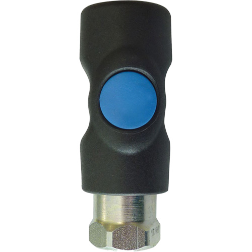 Raccord industriel rapide TOPQUIK S1, Composite en polyester/Acier inoxydable, 1/4", NPT femelle, 174 PSI Infinity Industrial Services Inc.
