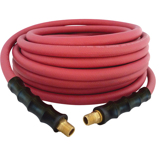 MAXPRO Rubber Hose, Air/Water, EPDM Rubber/Polyester, 3/8" dia. x 50', 300 psi, 1/4 NPT Infinity Industrial Services Inc.
