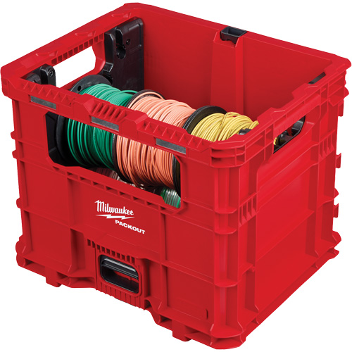 Bac distributeur de fils XL PACKOUT, 15-3/4" x 18-5/8" x 15", Noir/Rouge Infinity Industrial Services Inc.