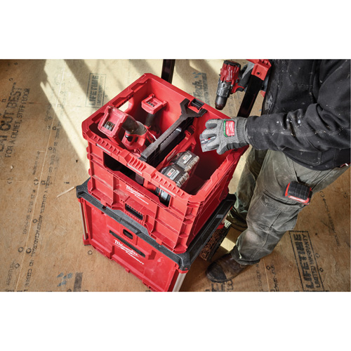 Caisse Packout, 15-3/4" x 18-5/8" x 15", Noir/Rouge Infinity Industrial Services Inc.