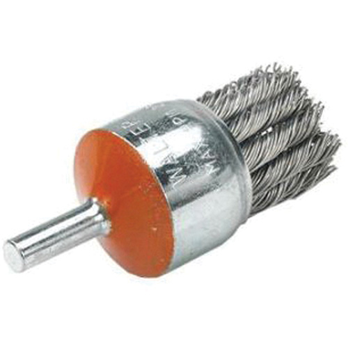 Brosse mont&eacute;e &agrave; fils nou&eacute;s, 1-1/8" dia., dia. Des fils 0,02", Tige 1/4" Infinity Industrial Services Inc.