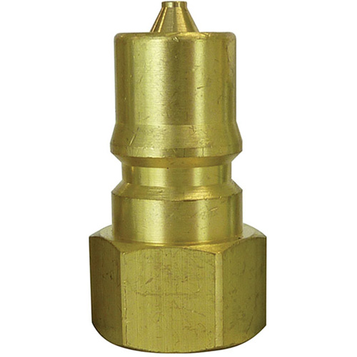 Bouchon pour raccord hydraulique rapide, 1" dia., Laiton Infinity Industrial Services Inc.