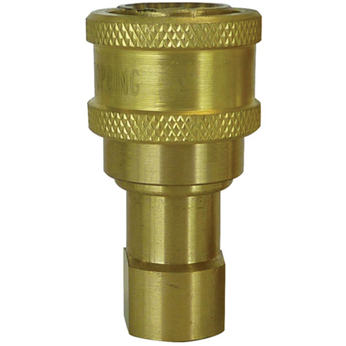 RACCORD HYDRAULIQUE FERM2VOIES,3/8"NPT,LAITON, Laiton/Acier inoxydable Infinity Industrial Services Inc.