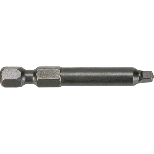 Embouts &agrave; mandarin-1/4" CARR&eacute;S &agrave; EMPREINTE R&eacute;DUITE & TIGE TOURN&eacute;E, Carr&eacute;e, Embout #1, Prise 1/4", Longueur 1-15/16" Infinity Industrial Services Inc.
