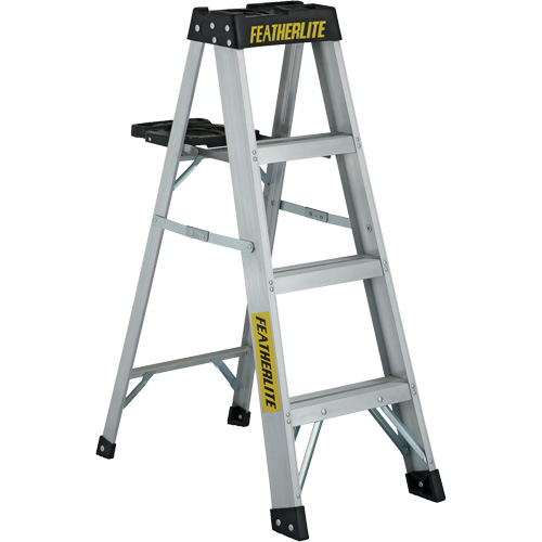 3400 Series Industrial Extra Heavy-Duty Step Ladder, 4', Aluminum, 300 lbs. Capacity, Type 1A Infinity Industrial Services Inc.