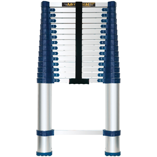 Telescopic Ladder, 3' - 15.5', Aluminum, 250 lbs. Capacity, Type 1 Infinity Industrial Services Inc.