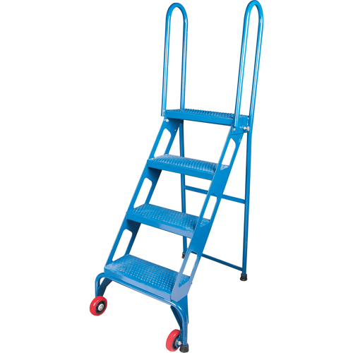 &eacute;chelle pliante portative, 4 marches, Perfor&eacute;, Hauteur 40" Infinity Industrial Services Inc.