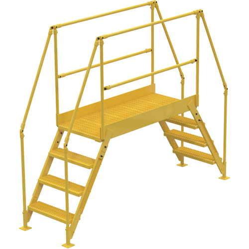 Crossover Ladder, 103" Overall Span, 40" H x 60" D, 24" Step Width Infinity Industrial Services Inc.